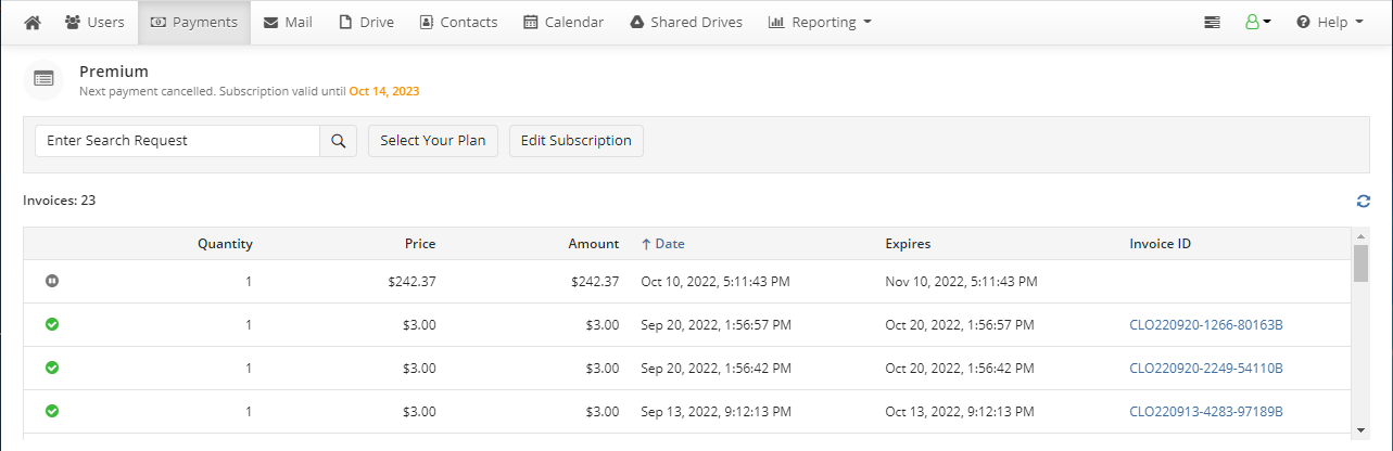 How to cancel a subscription