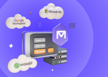 Cover for Microsoft 365 Google Workspace backup