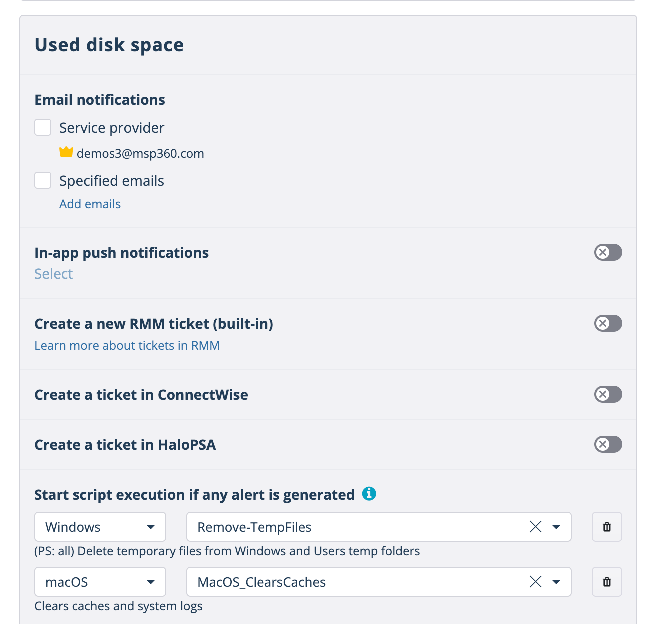 Used-Disk-Space-post-actions | MSP360 Blog Used-Disk-Space-post-actions