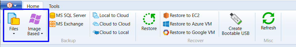 File and Image Based