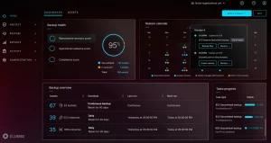 clumio-backup-m365-interface