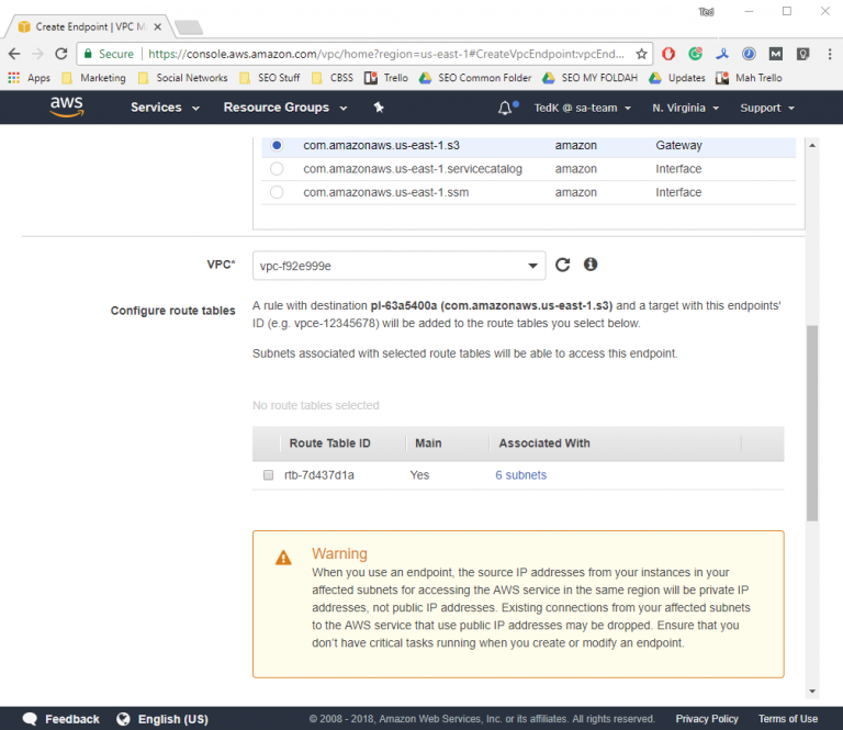 How to Create and Access an Amazon S3 VPC Endpoint