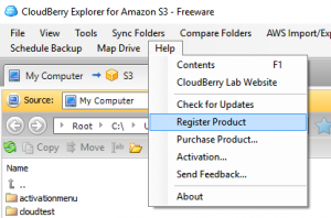 Free-To-Trial License Upgrade in MSP360 Explorer