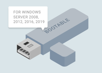 Bootable USB for Windows Server 2008-2019