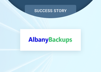Albany Backups Success Story