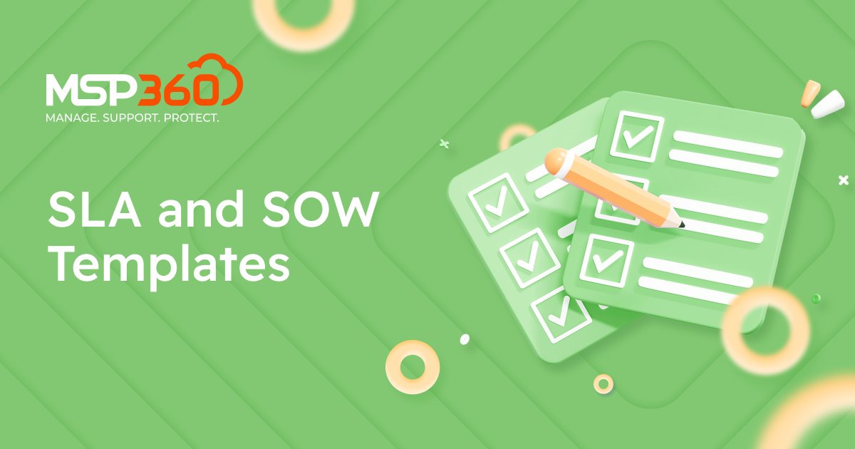 SLA and SOW Templates MSP360 Blog SLA and SOW Templates MSP360 Blog