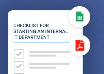 Starting an Internal IT Department