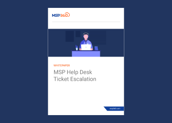 MSP Help Desk Ticket Escalation blog header