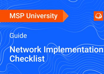 Network Implementation Checklist