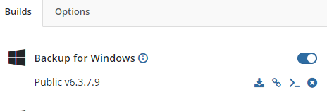 MSP360 Managed Backup: Downloads without Branding