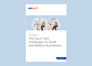 The Top 6 Tech Challenges for Small and Medium Businesses blog header