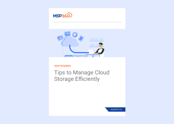 Tips to Manage Cloud Storage Efficiently blog header