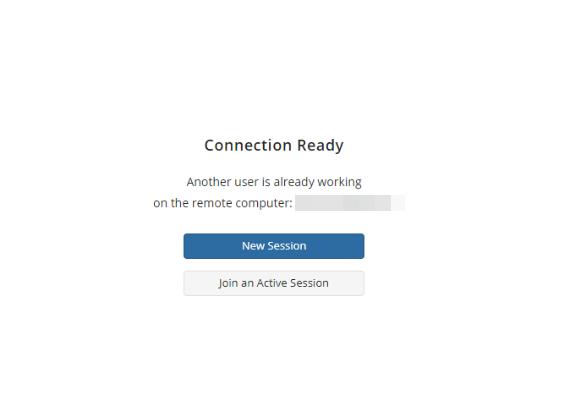 Connection ready
