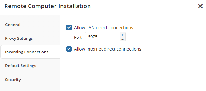 install build