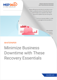 Recovery essentials whitepaper icon