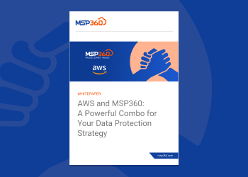 AWS and MSP360