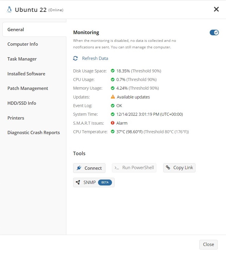 RMM for Linux