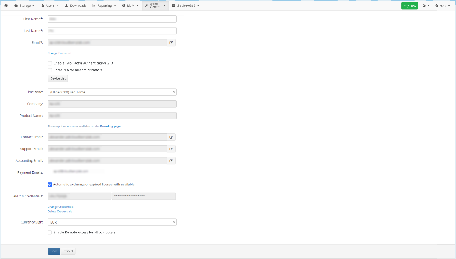 MSP360 Management Console