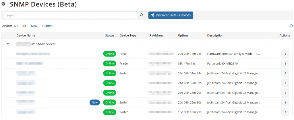 snmp devices