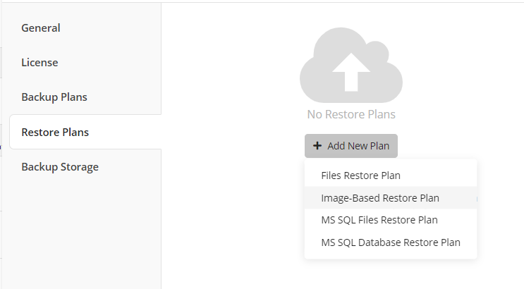 Restore plan