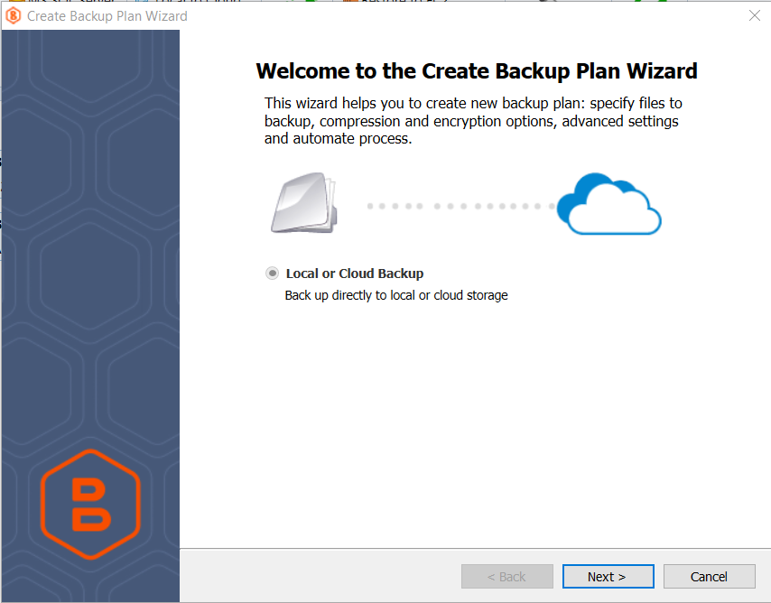 File backup plan - Free and Standalone