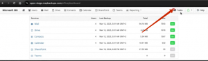 Icon of Task's number in the MSP360 Backup Console menu