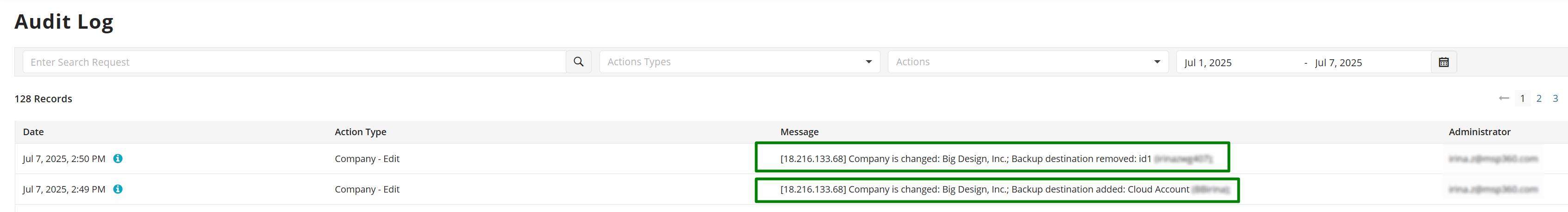Enhanced Security with Audit Log Updates