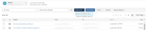 MSP360 Backup for Outlook - restore all mailboxes