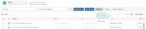 MSP360 Backup for Outlook - restore folder